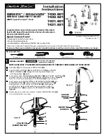 Предварительный просмотр 1 страницы American Standard BERWICK 7430.801 Installation Instructions Manual