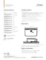 Preview for 2 page of American Standard BORNEO V21081001 Series Quick Start Manual