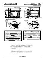 Preview for 2 page of American Standard Cadet 2772.002 Specification Sheet