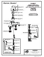 American Standard Cadet 8115 Parts List предпросмотр