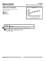 Предварительный просмотр 2 страницы American Standard Cadet 8411 Features & Dimensions