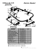 American Standard Cadet Elite Whirlpool 2774E Parts List preview