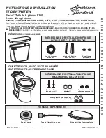 Preview for 5 page of American Standard Cadet PRO 215AA Series Installation Instructions Care And Maintenance