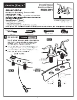 Предварительный просмотр 1 страницы American Standard Centerset Lavatory Faucet with Speed Connect Drain 4508.201 Installation Instructions Manual