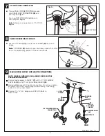 Предварительный просмотр 3 страницы American Standard Centerset Lavatory Faucet with Speed Connect Drain 4508.201 Installation Instructions Manual