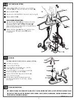 Предварительный просмотр 4 страницы American Standard Centerset Lavatory Faucet with Speed Connect Drain 4508.201 Installation Instructions Manual