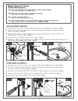 Предварительный просмотр 5 страницы American Standard Centerset Lavatory Faucet with Speed Connect Drain 4508.201 Installation Instructions Manual