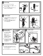 Preview for 2 page of American Standard Centerset Lavatory Faucet with SpeedConnect Drain 1480.110 Installation Instructions