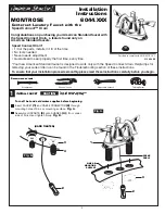 Предварительный просмотр 1 страницы American Standard Centerset Lavatory Faucet with the Speed Connect Drain 6044.XXX Installation Instructions Manual