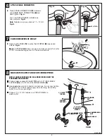 Предварительный просмотр 3 страницы American Standard Centerset Lavatory Faucet with the Speed Connect Drain 6044.XXX Installation Instructions Manual