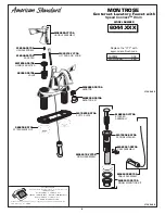 Предварительный просмотр 8 страницы American Standard Centerset Lavatory Faucet with the Speed Connect Drain 6044.XXX Installation Instructions Manual