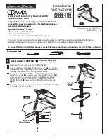 Предварительный просмотр 1 страницы American Standard Ceramix 2000.10X Installation Instructions Manual