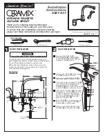 American Standard Ceramix 2021.831 Installation Instructions предпросмотр