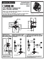 Preview for 1 page of American Standard Ceratherm R540 Installation Instructions