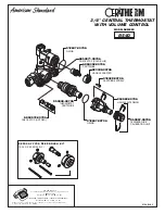 Preview for 9 page of American Standard Ceratherm T050.210 Installation Instructions Manual