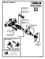 Preview for 6 page of American Standard CERATHERM T050110 Installation Instructions Manual