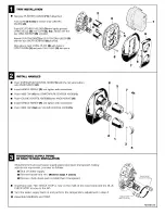 Preview for 2 page of American Standard Ceratherm T203.740 Installation Instructions Manual