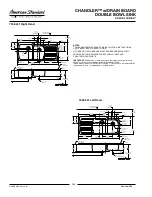 Preview for 2 page of American Standard Chandler w/Drainboard Double Bowl Sink 7048.403 Specification Sheet