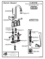 American Standard Claridge 6054S Parts List предпросмотр