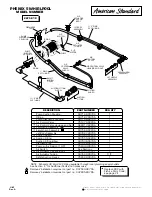 Preview for 1 page of American Standard Colony 2675.018 Parts List