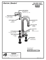 American Standard Colony M904900-0070A Parts List preview