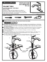 Предварительный просмотр 4 страницы American Standard COLONY PRO 7074.100 Installation Instructions Manual