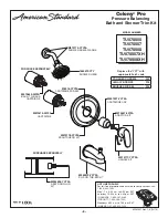 Предварительный просмотр 4 страницы American Standard Colony pro Series Installation Instructions