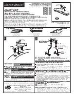 Предварительный просмотр 1 страницы American Standard COLONY SOFT 2175.5 Installation Instructions