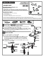 American Standard Colony Soft 3875-403 Installation Instructions Manual предпросмотр