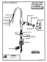 Предварительный просмотр 4 страницы American Standard COLONY SOFT 4175.300 Series Installation Instructions