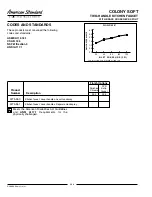Предварительный просмотр 2 страницы American Standard Colony Soft 4275.550 Specification Sheet