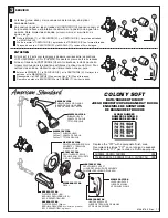 Предварительный просмотр 3 страницы American Standard Colony Soft T675.500 Installation Instructions