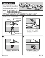 Предварительный просмотр 1 страницы American Standard Commercial Toilet Seats 5901 Installation Instructions