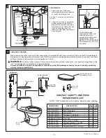 Предварительный просмотр 3 страницы American Standard Compact Cadet 3 2568 Installation Instructions