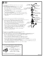 Предварительный просмотр 4 страницы American Standard Connoisseur Single Control Kitchen Combi Faucet 4600.100 Series Installation Instructions