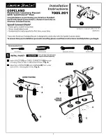 American Standard Copeland 7005.201 Installation Instructions Manual предпросмотр