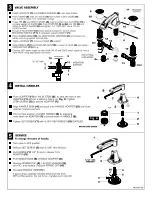 Preview for 2 page of American Standard Copeland Deck-Mount Bath Filler 7005.900 Installation Instructions