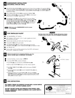 Preview for 3 page of American Standard Copeland Deck-Mount Bath Filler 7005.900 Installation Instructions