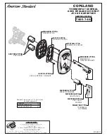 Preview for 8 page of American Standard Copeland T005740 Installation Instructions Manual