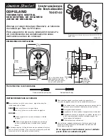 Preview for 9 page of American Standard Copeland T005740 Installation Instructions Manual