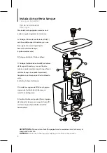 Предварительный просмотр 8 страницы American Standard CRISTALLO CLJ461401-20 Installation Instructions Manual