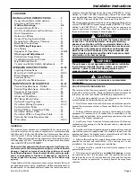 Preview for 3 page of American Standard CUB1A040A9241A Installation, Operation And Maintenance Manual