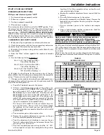 Preview for 15 page of American Standard CUB1A040A9241A Installation, Operation And Maintenance Manual