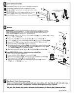 Предварительный просмотр 3 страницы American Standard Culinaire 4137.001 Installation Instructions