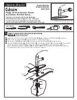 American Standard CULINAIRE 4137.1 Installation Instructions preview