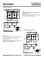 Preview for 2 page of American Standard Culinaire ASME A112.19.3 Specification Sheet