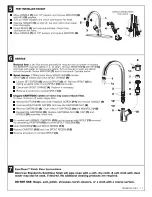 Preview for 3 page of American Standard Culinaire Single Control Kitchen Faucet with Hi-Flow Spout 4147.001 Installation Instructions