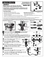 Предварительный просмотр 1 страницы American Standard Dazzle 6028.401 Installation Instructions Manual