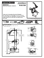 American Standard DAZZLE T028.50X Installation Instructions предпросмотр