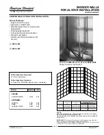 Предварительный просмотр 1 страницы American Standard Dupont Corian 4834.LSW Specifications